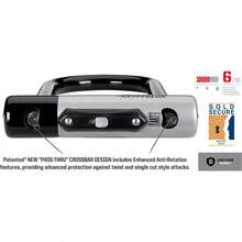 Evolution Mini-2 Candado en U para bicicleta con soporte Transit FlexFrame 4" x 9" (10.2 cm x 22.9 cm) - Nuevo-U 2017 - Ver 3