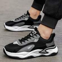 AoSiMengDe Casual Sports Shoes, Low-Top Sneakers, Skateboarding Shoes, All-Season Shoes, Unisex Shoes - Black - View 12