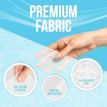 50Pcs Disposable Bed Sheets For SPA Massage - White - View 7