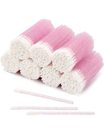 Disposable Lip Brush Wands - Lint-Free Lip Gloss And Lipstick Applicator, Suitable For Makeup, Available In 50/100/200/400/600/800/1000 Pcs
