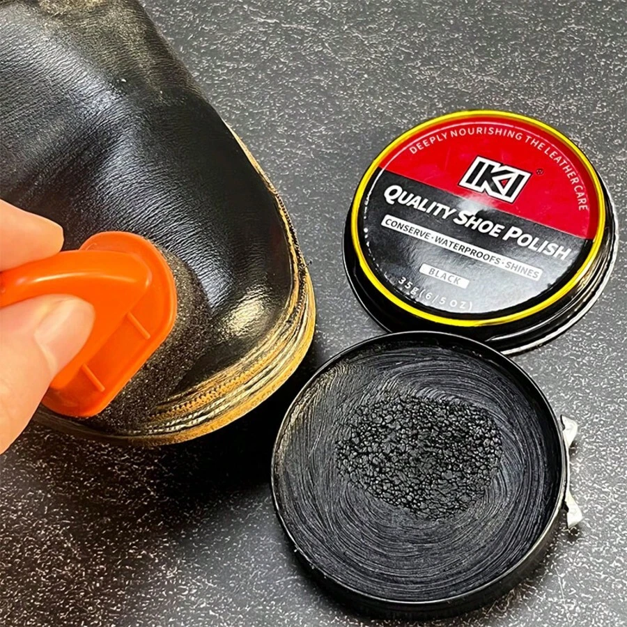 Leather Shoe Polish And Repair Cream, Suitable For Real Leather And Faux Leather Shoes - View 1