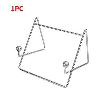 1 Giá đỡ sách/máy tính bảng bằng kim loại, giá trưng bày giải thưởng, giá đỡ máy tính xách tay/máy tính bảng nhẹ, khung trang trí máy tính bảng/ảnh tối giản, kệ sắt cho gia đình, hoạt động trơn tru, thiết kế thoải mái, phù hợp cho máy tính bảng, ảnh, sách, tạp chí, thích hợp cho gia đình, phòng trưng bày, cửa hàng, văn phòng.