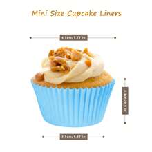 1000 chiếc giấy lót bánh cupcake mini nhiều màu sắc tươi sáng, kích thước 1,37 inch, thích hợp đựng kẹo, truffle, sô cô la, dùng cho các dịp lễ, đám cưới, tiệc mừng em bé, tiệc sinh nhật. - Nhiều màu - Xem 6
