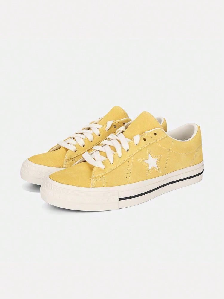 Converse 2026 男女通用 Chuck Taylor 季节限定低帮帆布鞋 A17006C - 黃色 - 查看 1