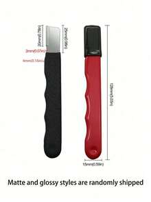 1 pezzo Affilacoltelli portatile, design portatile adatto per viaggi, coltelli da caccia, coltelli da cucina e lame, forbici da giardino, un compagno utile, affilacoltelli portatile - Multicolore - Visualizzare 2