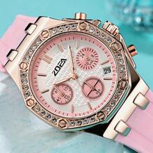 ZOEA Men Mechanical Watches - 粉色 - 查看 3