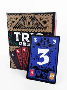 Trò chơi bài gia đình Trio - Trò chơi ghép hình vui nhộn, phù hợp cho 2-5 người chơi. - Bộ ba - Xem 1