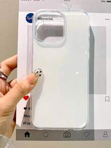 Ốp điện thoại họa tiết chấm bi đen tối giản, thời trang, tương thích với iPhone 17 Pro Max, Air 16, 15 Pro, 14 Pro Max, 13, 12, 11, XS, X, XR, 7, 8 Plus, 16e, ốp bảo vệ chống sốc dễ thương. - trắng - Xem 2