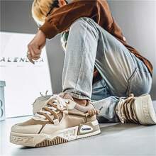 New Arrival Spring Men's Niche Casual Fashionable Sports Sneakers - Apricot - View 5