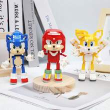 Small Building Blocks Toy Cartoon Anime Character Brick Assembly Toy Model Gift Kawaii Character Room Decoration Halloween Decoration Birthday Gift Desktop Ornaments Lilo And Stitch Halloween Birthday Gift Christmas - Multicolor - View 7