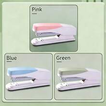 1pc High-Quality Stapler, Student & Office Use Stapling Device, Multi-Function Effortless Mini Handheld Portable Stapler - Portable Stapler - View 7