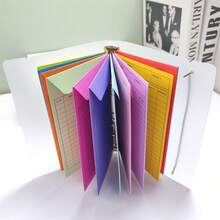 1 Set Of 12-Color Envelopes + PP Binder, Compatible With Binders, Youth Financial Management Kit, Cash Envelope Storage Folder, Used For Weekly And Monthly Financial Tracking, Holiday Gifts For Friends, Budget Planning - 12-color Envelope + PP Binder Set - View 4