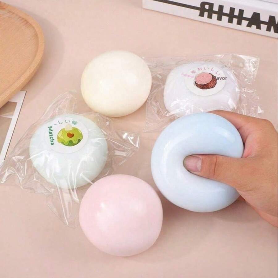 Elastic Mochi Squishy Ball, Adult Stress Relief Sensory Toy
