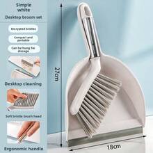 Small Broom And Dustpan Set For Home Use, Children's Desktop, Children's Cleaning Broom, Mini Garbage Shovel Broom - A - View 10