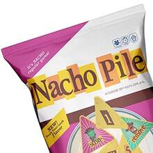 Nacho Pile Party Game - Juego rápido de diversión apilable de chip! Juego de estrategia Push-Your-Luck divertido juego familiar para niños y adultos de 7 años en adelante 2 a 4 jugadores tiempo de - como en la foto - Ver 5