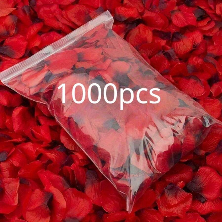 100/200/400/500/1000/2000 cánh hoa hồng đỏ nhân tạo, hoa thủ công lãng mạn, thích hợp cho trang trí phòng tiệc cưới, trang trí nhà cửa, trang trí sinh nhật, đồ trang trí bàn, trang trí phòng ngủ, trang trí phòng, trang trí phòng tắm, quà tặng ngày lễ tình nhân, trang trí tốt nghiệp