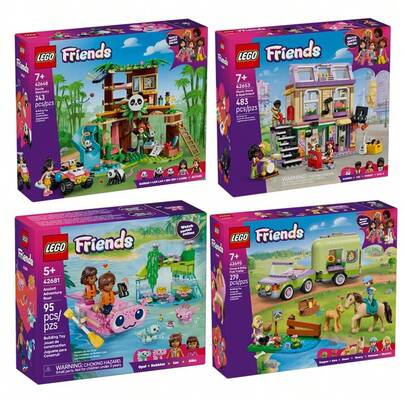  LEGO Friends Building Toy For Girls & Boys - Pretend Play Set For Kids, Ages 7+ - Gift Idea For Birthdays