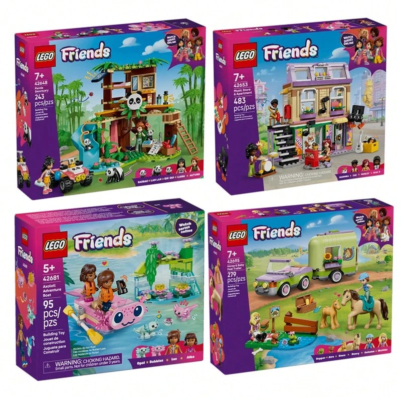 Đồ chơi xếp hình LEGO Friends, phù hợp cho bé gái và bé trai, đồ chơi nhập vai cho trẻ em từ 7 tuổi trở lên, quà tặng sinh nhật. - Nhiều màu - Xem 1