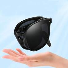 1 pieza/2 piezas Gafas plegables de moda para mujer, diseño novedoso, estilo consistente - Multicolor - Ver 2