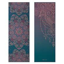 Yoga Mat - Premium 6mm Print Reversible Extra Thick Non Slip Exercise and Fitness Mat for All Types of Yoga Pilates and Floor Workouts 68" x 24" x 6mm Thick - Saludo de jade - Ver 2