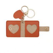 Llavero de álbum de fotos 2026 nuevo, accesorio para bolso con portafotos de pareja, diseño portátil - Multicolor - Ver 12