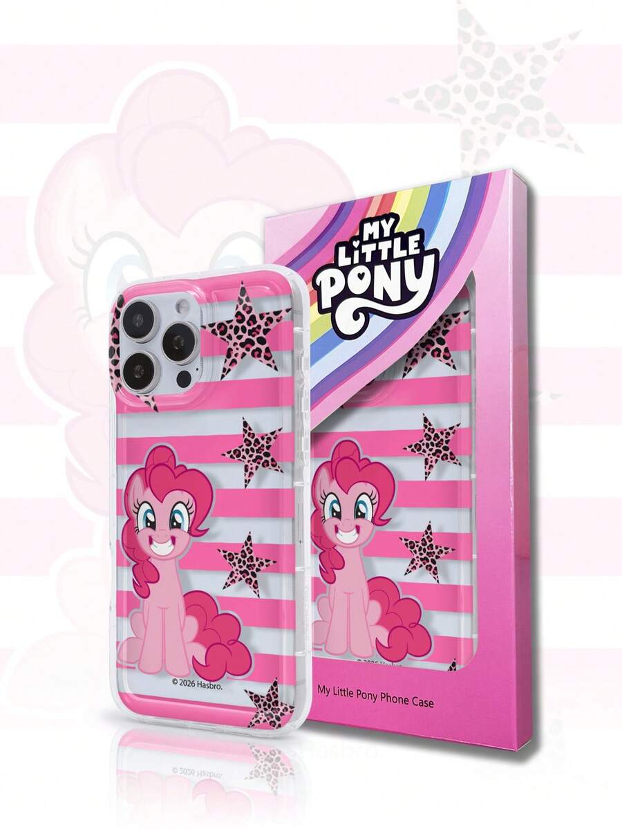 MY LITTLE PONY Official Authorized Transparent Phone Case For Women, Suitable For Apple 17, 17 Air, 17 Pro, 17 Pro Max, Anti-Scratch, Anti-Slip, Anti-Drop, Suitable For Apple 11 Series, 12 Series, 13 Series, 14 Series, 15 Series, 15 Pro Max, 16 Pro, 16 Pro Max, X, XR, XS Max - Clear - View 1