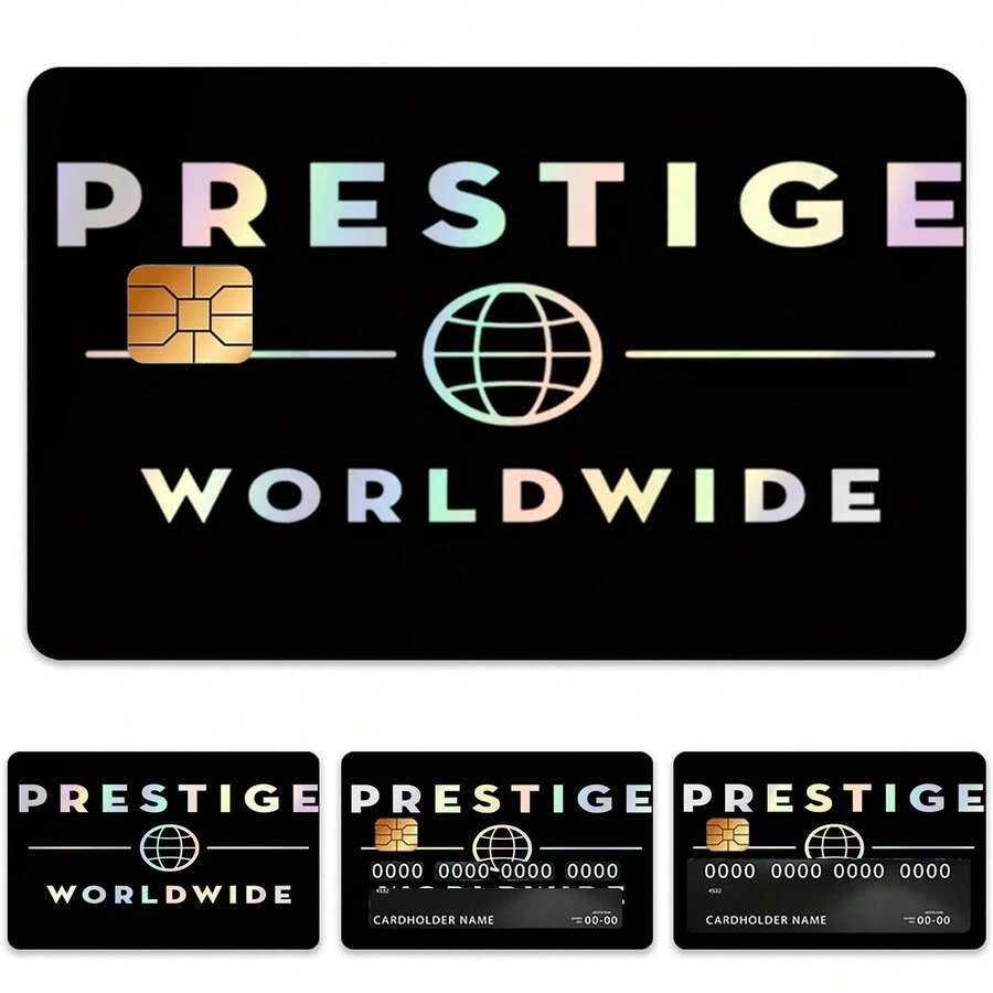 4pcs Colorful Credit Card Skin Stickers, Waterproof Scratch-Resistant Personalized Decorative Protective Stickers, Suitable For Credit/Debit/Transit Cards