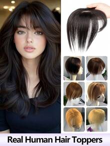 5*9 Women's Hair Thinning & White Hair Concealer, Top Hair Topper To Add Volume - Multicolor - View 2