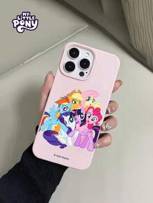 Hasbro MY LITTLE PONY 官方正品卡通少女手机壳，节日礼物，盒装，适用于苹果 iPhone 17、17 Air、17 Pro、17 Pro Max、11、12、13、14、15、16 Pro、16 Pro Max、14 Plus、15 Plus、16 Plus、15 Pro Max、16 Pro、16 Pro Max - 彩色 - 查看 3