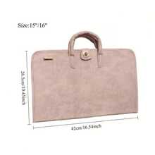 1pc Laptop Protective Case, Laptop Shell, Laptop Protective Cover, Suitable For Various Laptop Models - With Handle PU Protective Exterior, Glossy Design Compatible With MacBook Pro/Air, And More, Compact And Lightweight, Essential For Daily Home And Office Use - View 11