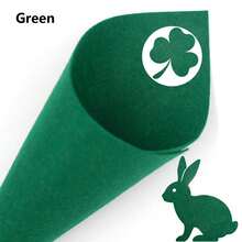 1 cuộn vải nỉ thủ công, kích thước 11,8" * 11,8", nhiều màu sắc, vải nỉ dày dặn dùng cho các dự án thủ công DIY, may vá, chắp vá và trang trí, mềm mại, dễ cắt và may. - Nhiều màu - Xem 13