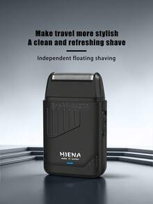 1 máy cạo râu điện sạc USB, máy tỉa râu nam, máy cạo râu kiểu chuyển động tịnh tiến có bàn chải và màn hình hiển thị kỹ thuật số, thích hợp để tỉa râu và lông mặt cho nam giới, món quà lý tưởng cho dịp lễ. - vàng - Xem 2