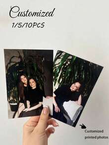客製化高品質照片列印 4x6 吋、5x7 吋與正方形照片,捕捉您的珍貴時刻,個性化拍照亭 - 彩色 - 查看 2