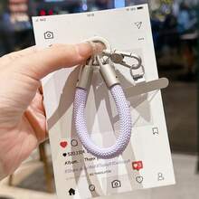 1件创意指环带，手机挂绳，钥匙链，包/相机挂件配件 - 彩色 - 查看 7