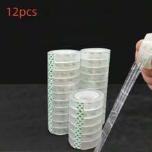 24卷透明文具胶带，小号胶带，小花纹胶带。这是一款办公及学生文具胶带，适合办公室和学校使用。 - 預設 - 查看 6