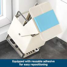 Knife Block, Knife Holder & Roll Bag - Cream - View 5