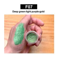 9 Colors Shiny Iridescent Resin Glitter Powder, Sparkly Epoxy Resin Pigment Filling Material, 9 Bottles Set For DIY Crafts, Jewelry Making, Epoxy Resin Shaker Filler - A - View 11
