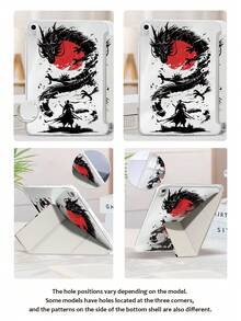 Ayotu Dragon Pattern Totem, Red Sun Compatible With Ipad A16 ,Pro 13 12.9 11, Air 11 13, Mini, Air 11inch Case,Kindle (11th Generation-2024 Release),Kindle Paperwhite 12th Gen 2024 - Multicolor - View 9