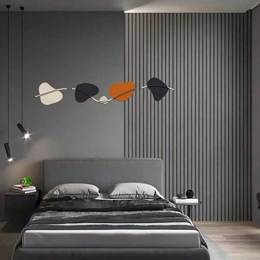 1卷现代人字纹壁纸 - 防水、可移除，适用于厨房、卧室、浴室 - 高密度墙面装饰材料，适用于家居和商业装饰 - A - 查看 1