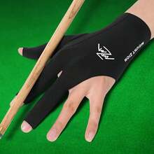 1pc High-End Seamless Snooker Billiards Fingerless Sports Glove, Lightweight Summer Breathable Elastic Quick-Dry Unisex Glove, Multi-Color Options - Multicolor - View 3