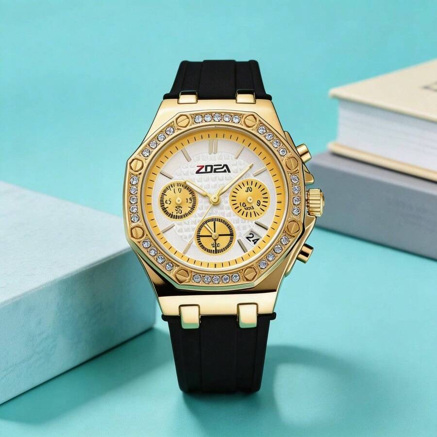 ZOEA Men Mechanical Watches - 黑色 - 查看 1