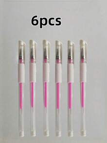 2/4/6/8pcs White Eyebrow Microblading Marker Pen, Skin Marker Pen, Permanent Makeup Tattoo Positioning Tool, Eyebrow Drawing Tool,Halloween Makeup,Tattoo - 彩色 - 查看 15