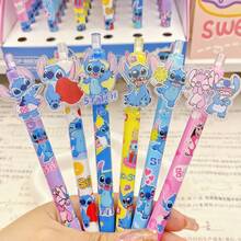 Disney 疯狂动物城市贴纸笔，卡通狐狸尼基和可爱兔子朱迪，学生文具风格，带可移动笔。 - 貼片中性筆 - 查看 9