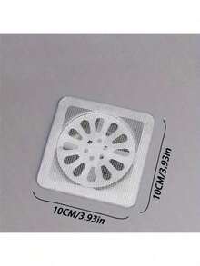 100/50/30pcs Drain Clog Remover, (Watch Video Before Use) Disposable Shower And Bathtub Hair Catcher, Easy Install Drain Filter Stickers For Kitchen, Sink And Laundry Room, Effectively Block Hair And Debris - A - View 4