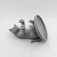 Best-Selling - Cute Cat Jewelry Tray - Desktop Storage - Trinket Tray - Animal Decor - Simulation - Toys For Boys - Toys For Girls - Perfect Gift - Multicolor - View 5