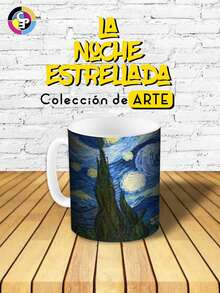 Taza o Mug La Noche Estrellada de Van Gogh - Multicolor - Ver 2
