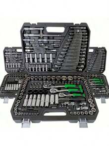 115-Set Car Repair Tool Set, Household Hand Tool Set, With Toolbox, Father's Day Gift, Men's Tool Set - Multiple Styles - View 2