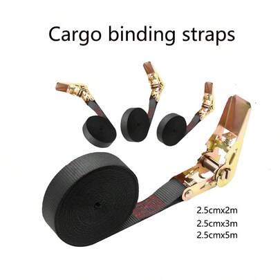 Dispositivo de sujeción para camión, Tensor de trinquete pequeño, Tensor de cuerda autoblocante, Correas de embalaje y fijación de carga, Correa de avión