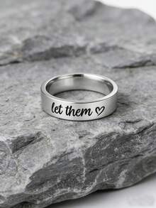 suteyi A Heart-Shaped Ring For Them, Inspirational Jewelry For Women, The Ideal Gift For A Loved One. - Multicolor - View 2