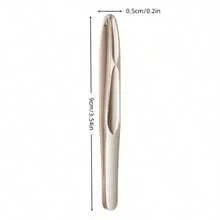 1pc High Quality Eyebrow & Facial Hair Tweezers - Seamless Non-Slip Handle, Precise Trimming Of Short Hair, Easy Shaping Of Eyebrows, Mustache And Sideburns - Durable Grooming Tool For Men And Women - Multicolor - View 8